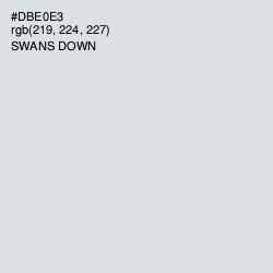 #DBE0E3 - Swans Down Color Image